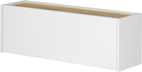 Comoda suspendata »City Giron« cu design modern albă, 100 cm - LunaHome.ro