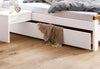 Pat Carita din lemn masiv de pin al cu sertare inclsue 180x200 cm - LunaHome.ro