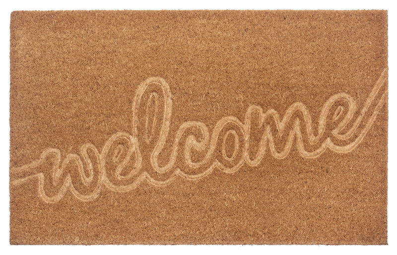 Covor preș de intrare din fibra de cocos Welcome 75x45 cm - LunaHome.ro