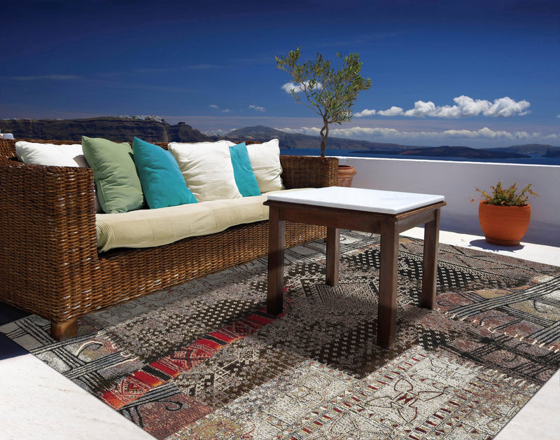 Covor Africa potrivit pentru interior si exterior 120x180 cm - LunaHome.ro