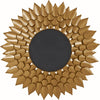 Oglindă decorativă Sarai Leonique cu rama aurie, 73,5 cm - LunaHome.ro