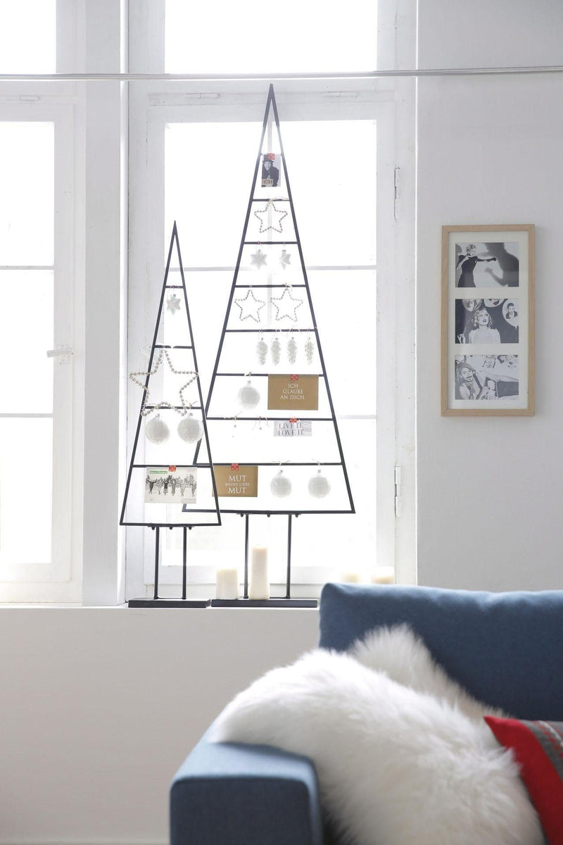 Brad decorativ Maischa, decor de Craciun din metal 90 cm inaltime - LunaHome.ro