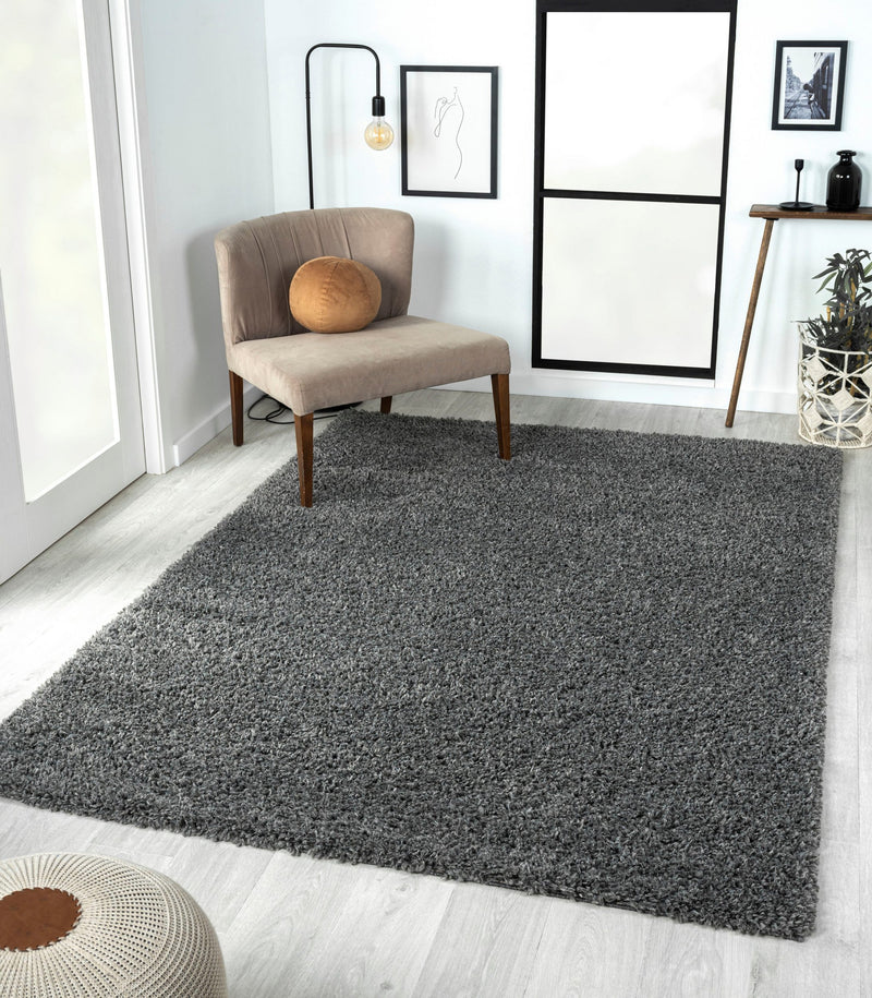 Covor MyShaggy foarte moale si pufos gri 160x230 cm - LunaHome.ro