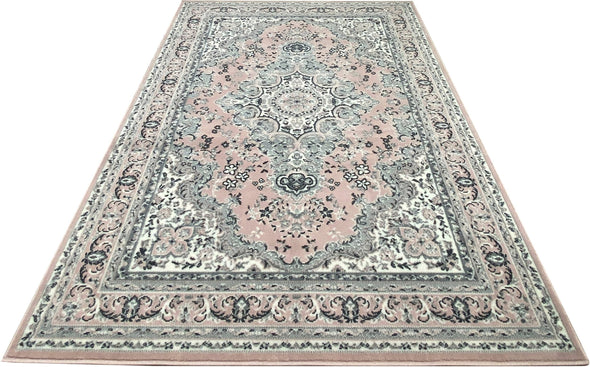 Covor oriental DELAVITA, roz 120x170 cm - LunaHome.ro