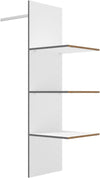 Accesoriu despărțitor cu rafturi pentru dulap 153x48 cm - LunaHome.ro