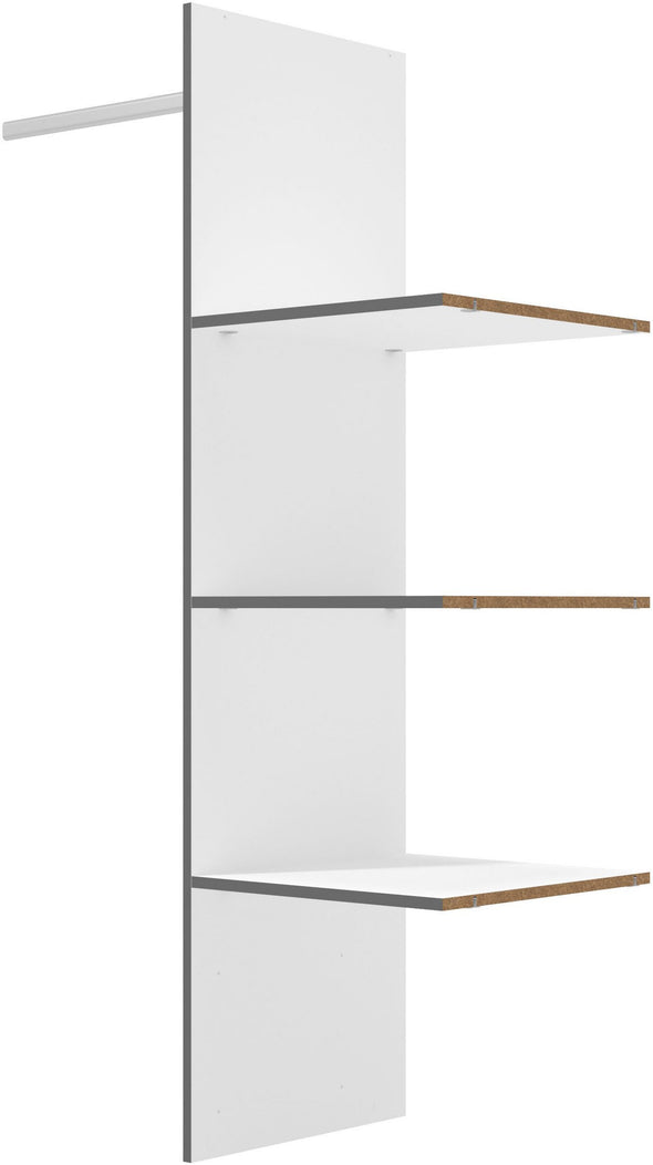 Accesoriu despărțitor cu rafturi pentru dulap 153x48 cm - LunaHome.ro