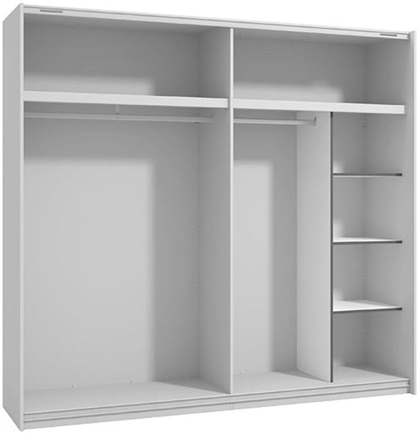 Accesoriu despărțitor cu rafturi pentru dulap 153x48 cm - LunaHome.ro