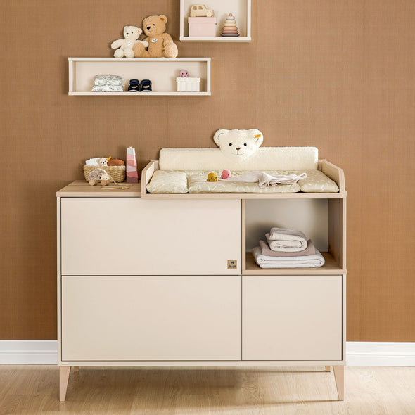 Accesoriu pentru comodă de înfășat Mila&Ben Steiff 84 cm - LunaHome.ro