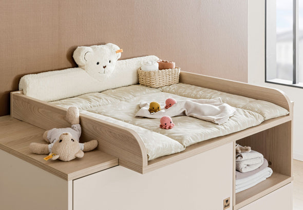 Accesoriu pentru comodă de înfășat Mila&Ben Steiff 84 cm - LunaHome.ro