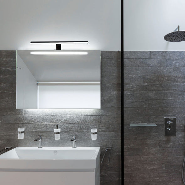 Aplica de baie LED pentru oglinda negru BKLicht - LunaHome.ro