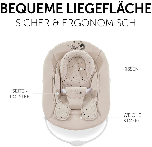 Balansoar Hauck Alpha2 Winnie the Pooh bej - LunaHome.ro