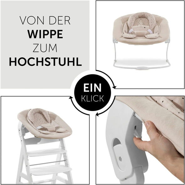 Balansoar Hauck Alpha2 Winnie the Pooh bej - LunaHome.ro