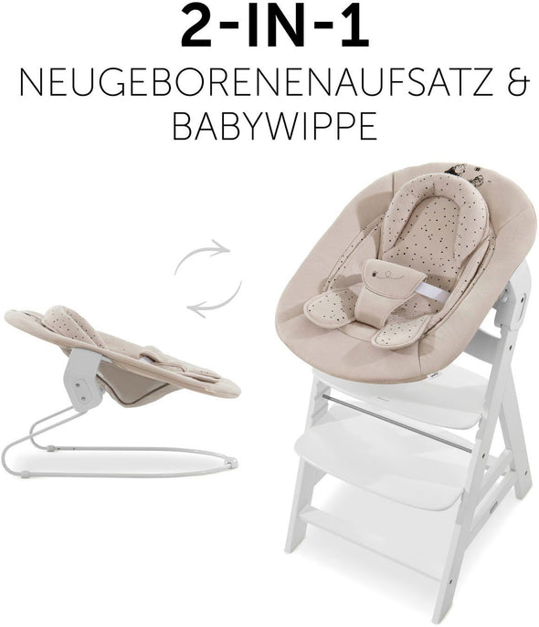Balansoar Hauck Alpha2 Winnie the Pooh bej - LunaHome.ro