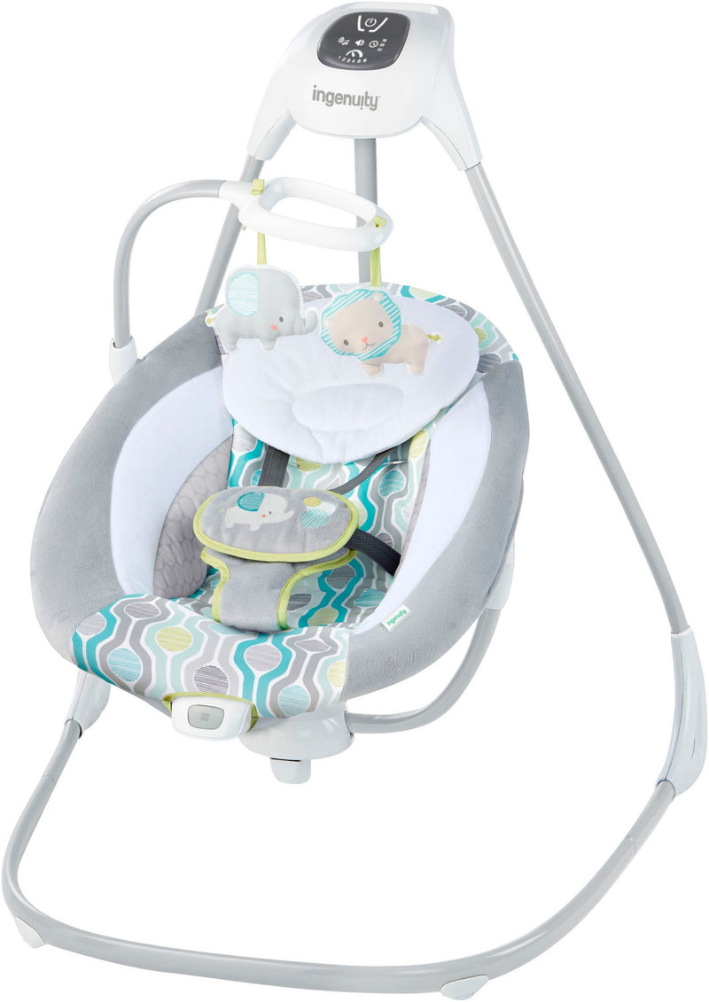 Balansoar electric pentru bebelusi Soothing Swing - Everston - LunaHome.ro