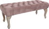 Banchetă Senna eleganta din catifea violet 100 cm lungime - LunaHome.ro
