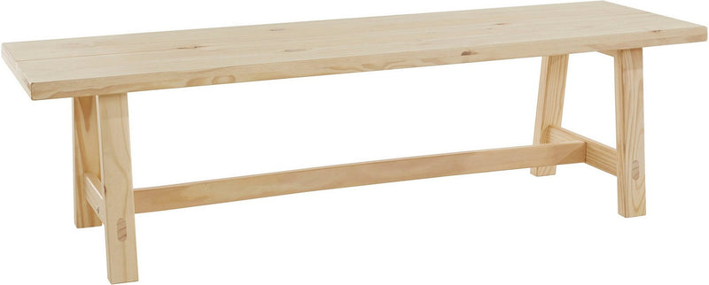 Banchetă de bucătărie Gainesville din lemn de pin 160 cm - LunaHome.ro