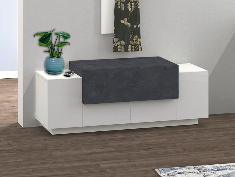 Banchetă de hol Coro cu spatiu de depozitare 120 cm lățime - LunaHome.ro