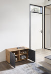 Bancheta de hol Lagos cu spatiu pentru pantofi 80 cm - LunaHome.ro