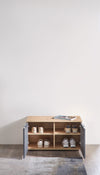Bancheta de hol Lagos cu spatiu pentru pantofi 80 cm - LunaHome.ro