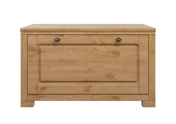 Bancheta pantofar de hol Gotland din lemn de pin natur 85 cm - LunaHome.ro