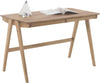 Birou Delia din lemn de stejar natur cu sertare 120 cm - LunaHome.ro