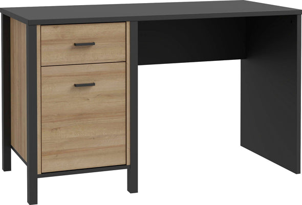 Birou HighRock cu design industrial 120 cm lățime - LunaHome.ro