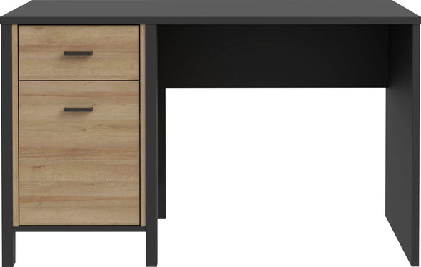 Birou HighRock cu design industrial 120 cm lățime - LunaHome.ro