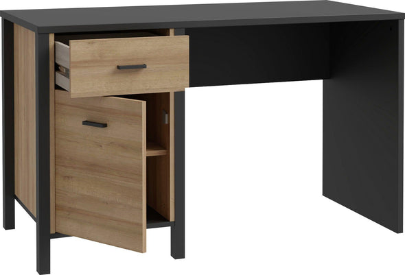 Birou HighRock cu design industrial 120 cm lățime - LunaHome.ro