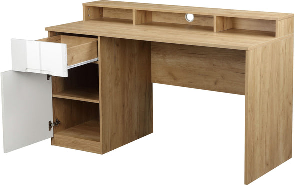 Birou Lund cu aspect modern in 2 culori 140 cm lățime - LunaHome.ro