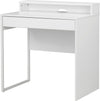Birou Moid cu design alb ideal in spatii mici, 80 cm lățime - LunaHome.ro