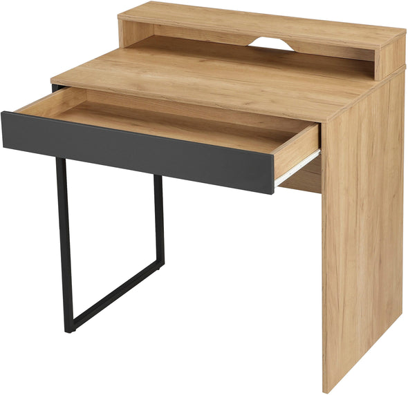 Birou Moid cu design in 2 culori, 80 cm lățime