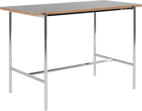 Birou Tara cu design industrial, baza metalica 120 cm lungime - LunaHome.ro