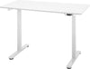Birou electric Nakuru reglabil pe inaltime alb 120 cm - LunaHome.ro