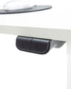 Birou electric Nakuru reglabil pe inaltime alb 120 cm - LunaHome.ro