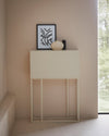 Birou pliabil Ranya crem din Mdf, 80 cm latime - LunaHome.ro