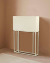 Birou pliabil Ranya crem din Mdf, 80 cm latime - LunaHome.ro