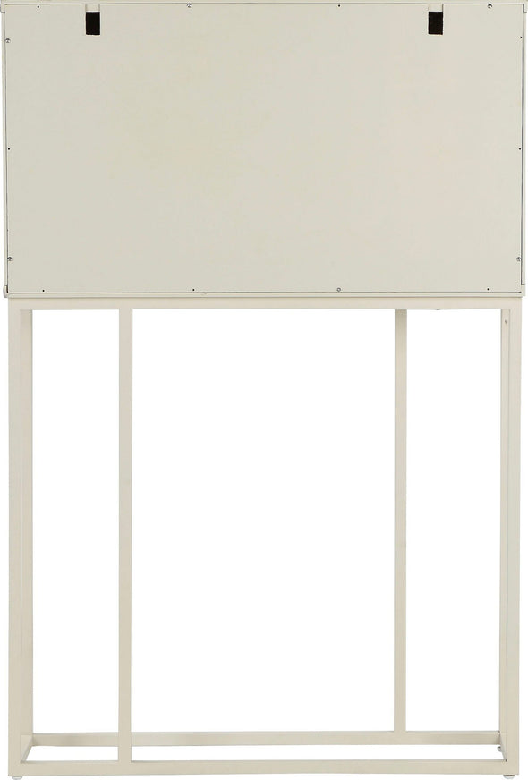 Birou pliabil Ranya crem din Mdf, 80 cm latime - LunaHome.ro