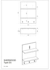 Bucatarie chicineta Sherwood cu 3 corpuri 196 cm - LunaHome.ro