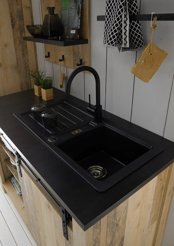 Bucatarie chicineta Sherwood cu 3 corpuri 196 cm - LunaHome.ro