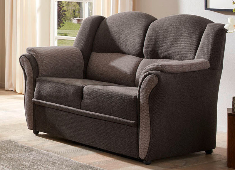 Canapea Batter cu tapițerie maro, 2 locuri 150 cm lungime - LunaHome.ro