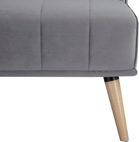 Canapea Lumiara gri extensibila cu 3 locuri 180 cm lungime