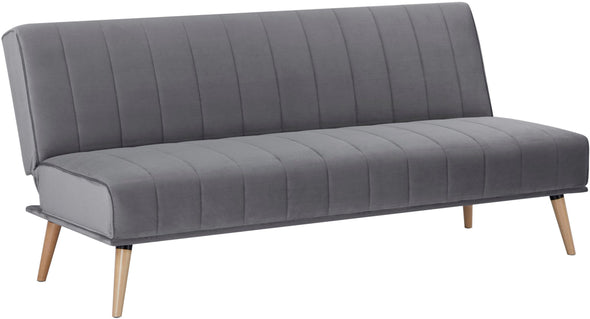 Canapea Lumiara gri extensibila cu 3 locuri 180 cm lungime