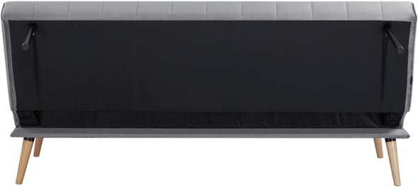 Canapea Lumiara gri extensibila cu 3 locuri 180 cm lungime