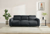 Canapea Skaane gri inchis cu reclinere electrice 229 cm