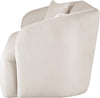 Canapea Zone Couch cu design minimalist din catifea bej 204 cm