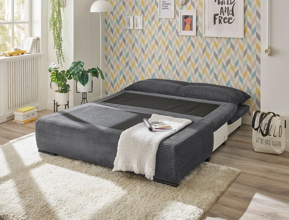 Canapea extensibila Charlie cu spatiu de depozitare 153 cm lățime - LunaHome.ro
