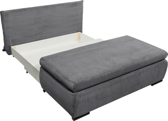 Canapea extensibila Charlie cu spatiu de depozitare 153 cm lățime - LunaHome.ro