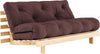 Canapea extensibila Roots Karup Design cu cadru din lemn 140 cm - LunaHome.ro