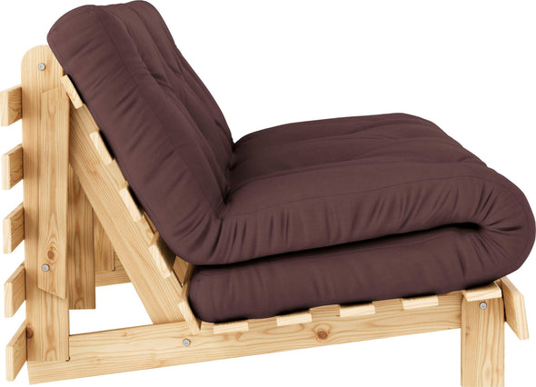 Canapea extensibila Roots Karup Design cu cadru din lemn 140 cm - LunaHome.ro