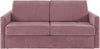 Canapea extensibilă cu saltea Goldpoint tapițerie violet 182 cm - LunaHome.ro
